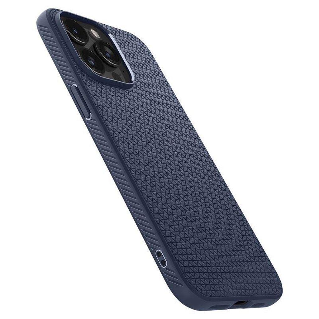 Spigen iPhone 15 Pro Liquid Air Skal - Navy Blue