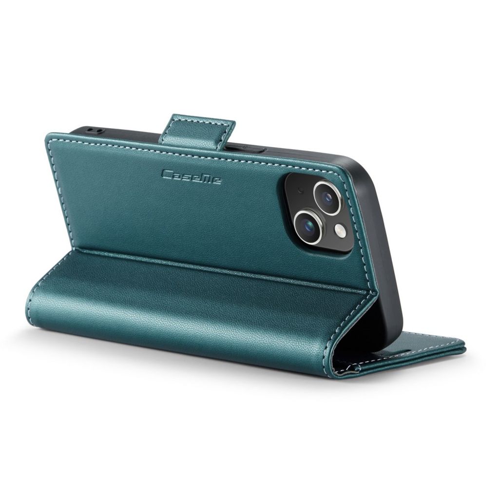 CASEME iPhone 14 Lommeboketui RFID-blokkerende – Grønn