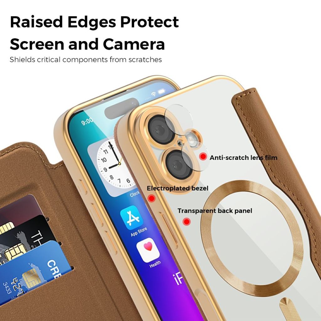 iPhone 17 Etui med MagSafe - Brun