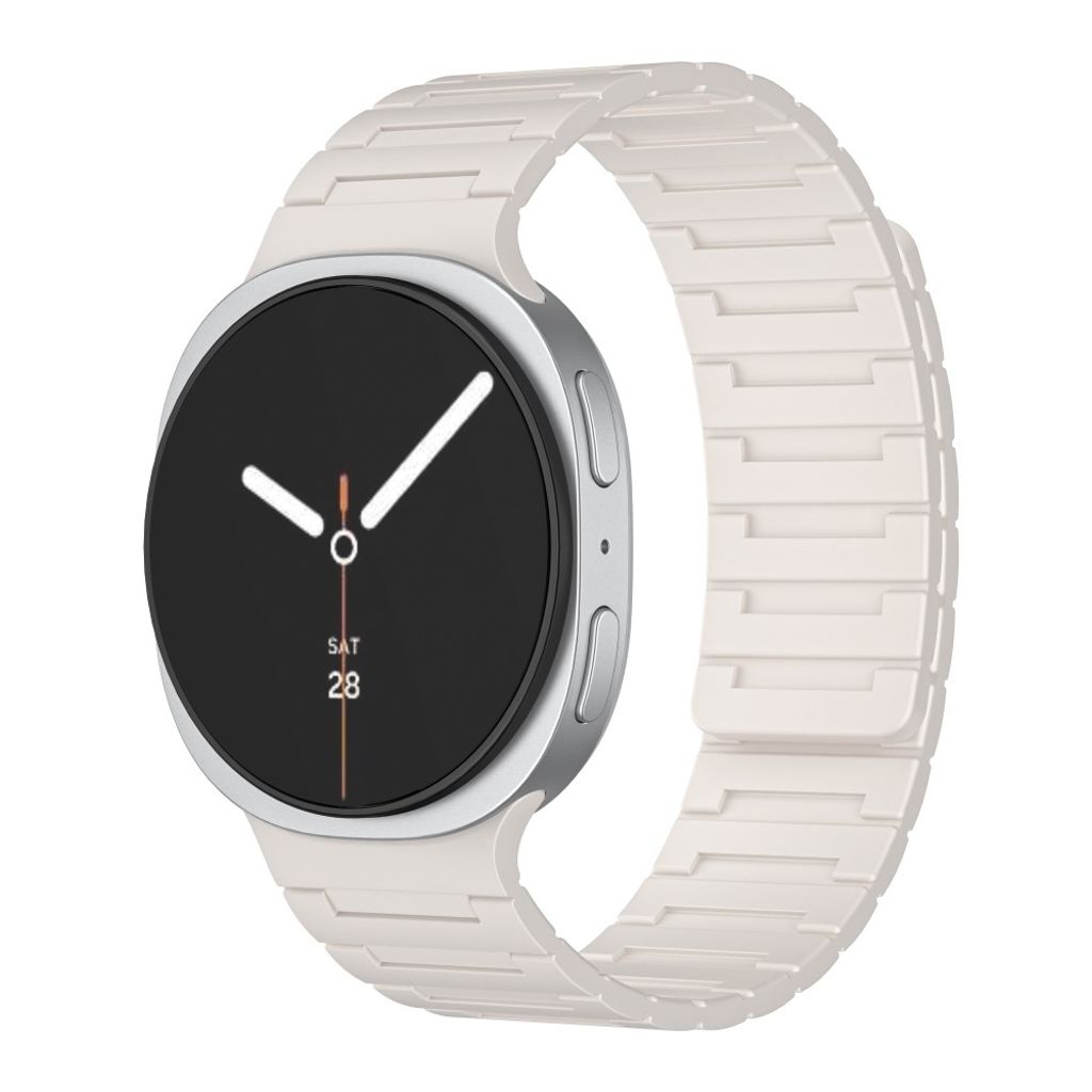 Samsung Galaxy Watch8 Classic 46 mm jne. Kellonranneke, Silikoni - beige
