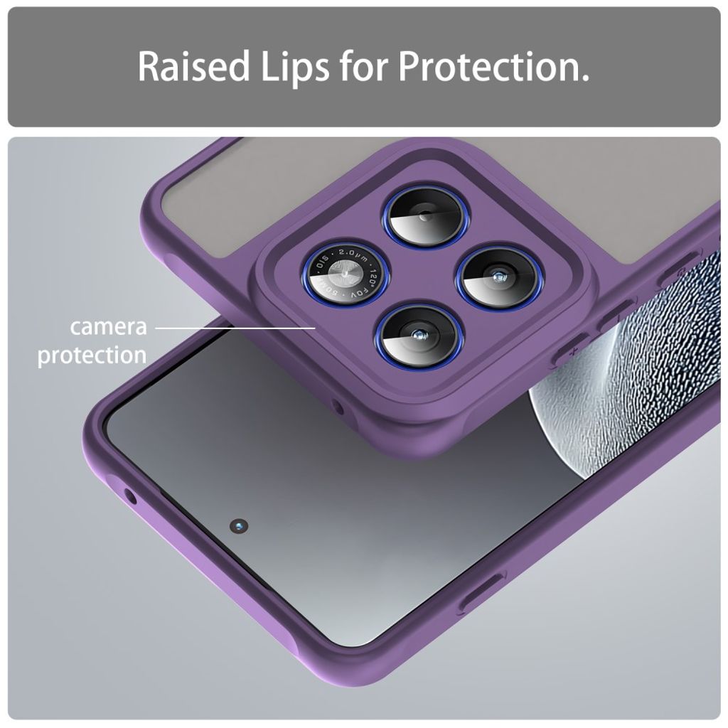 Motorola Edge 70 5G Skal Stötsäker – Lila
