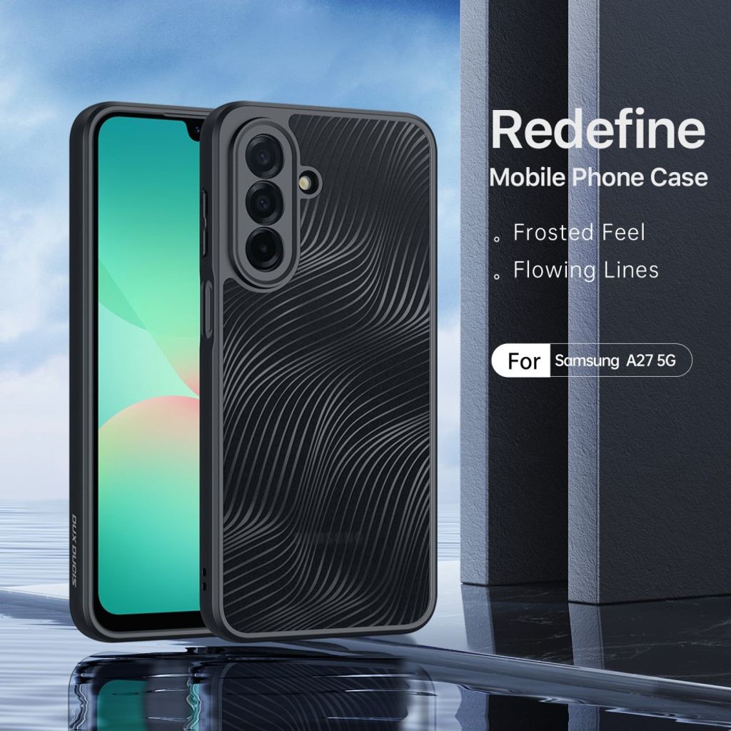DUX DUCIS Samsung Galaxy A27 5G Kuori Aimo Series Pudotuksenkestävä - Musta
