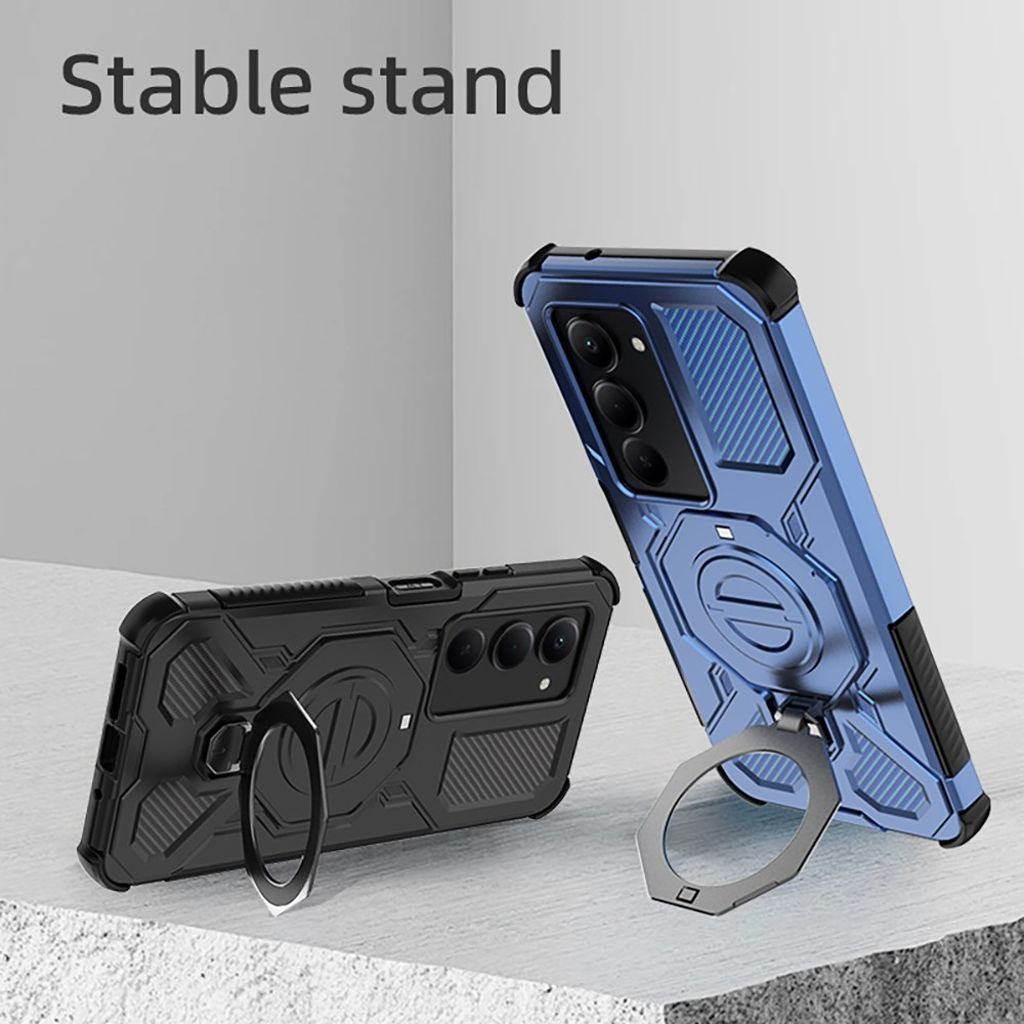Xiaomi Redmi 15 5G Case with rotating stand - Black