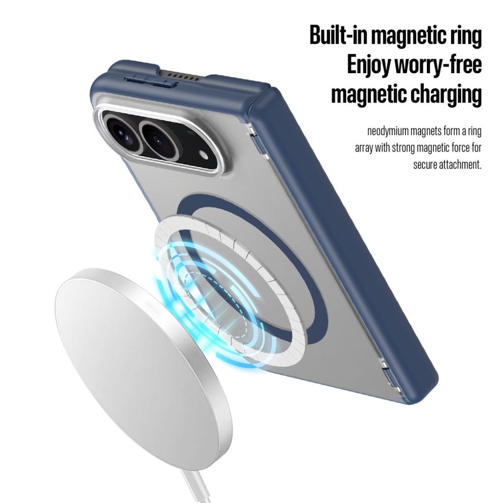 DUX DUCIS iPhone Fold Deksel MagSafe-kompatibel - Blå