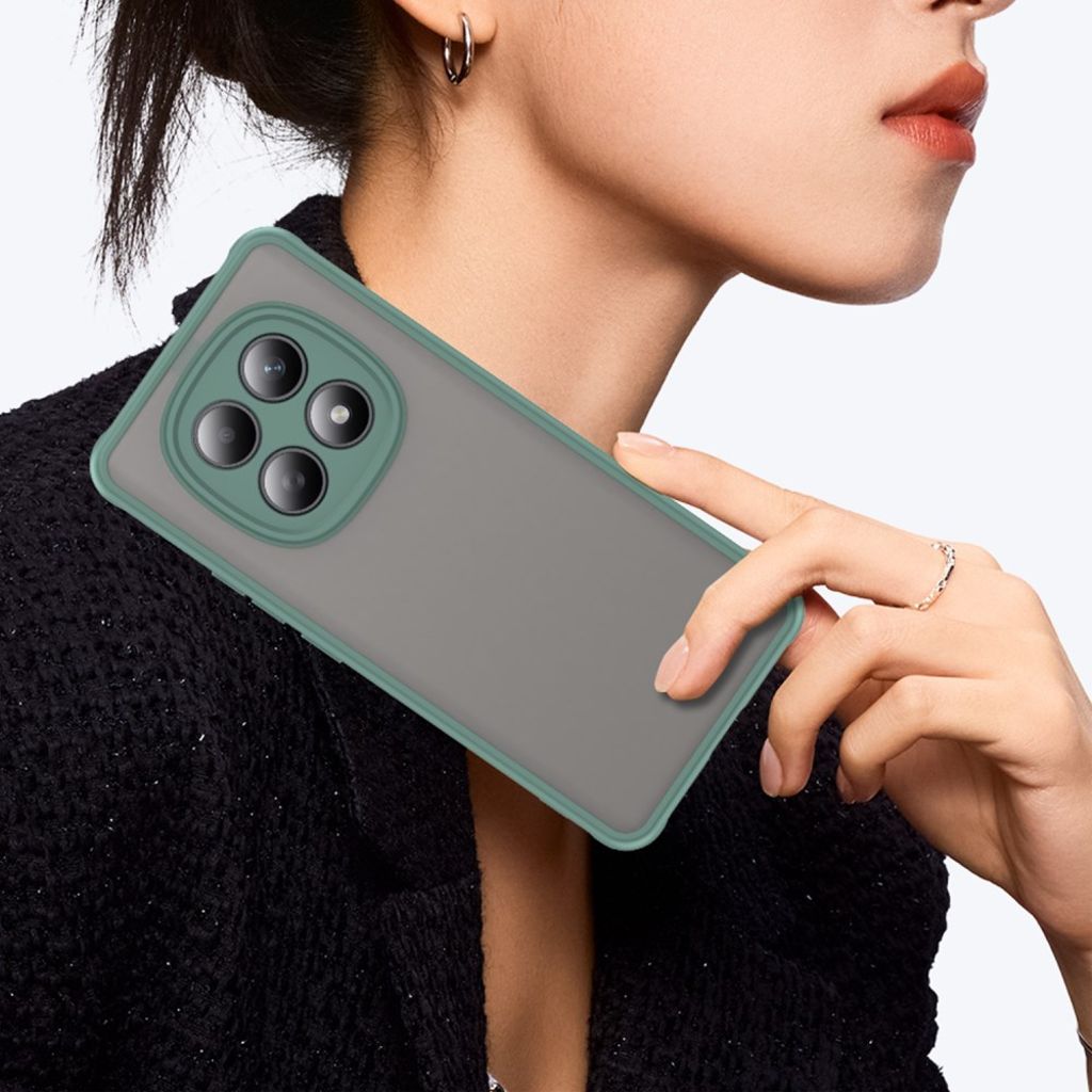 Xiaomi Poco M8 5G/Redmi Note 15 5G/15 4G Deksel Støtsikkert - Grønn