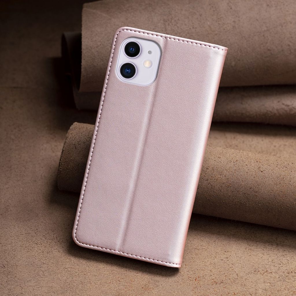BINFEN COLOR iPhone 11 Etui med Stativ - Rose guld
