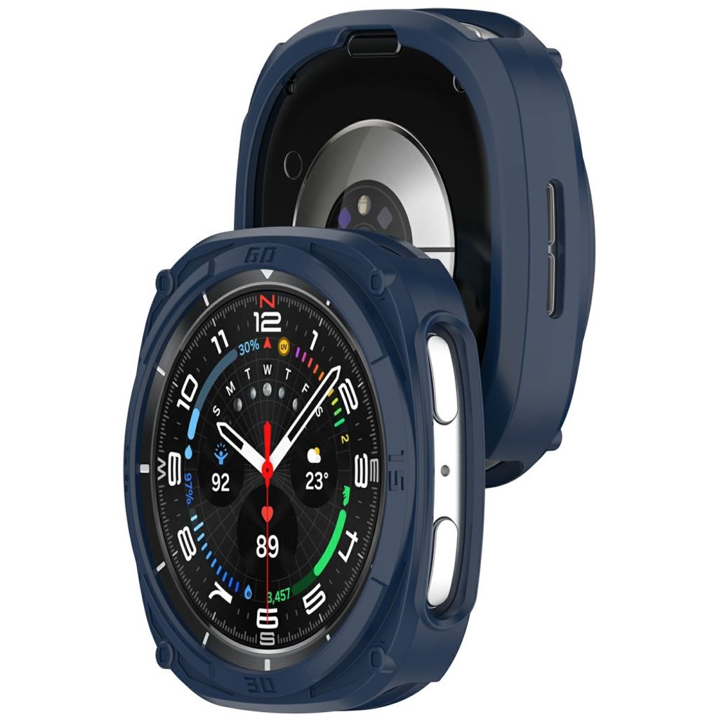 Samsung Galaxy Watch9 40mm Støtsikkert deksel - Mørkblå