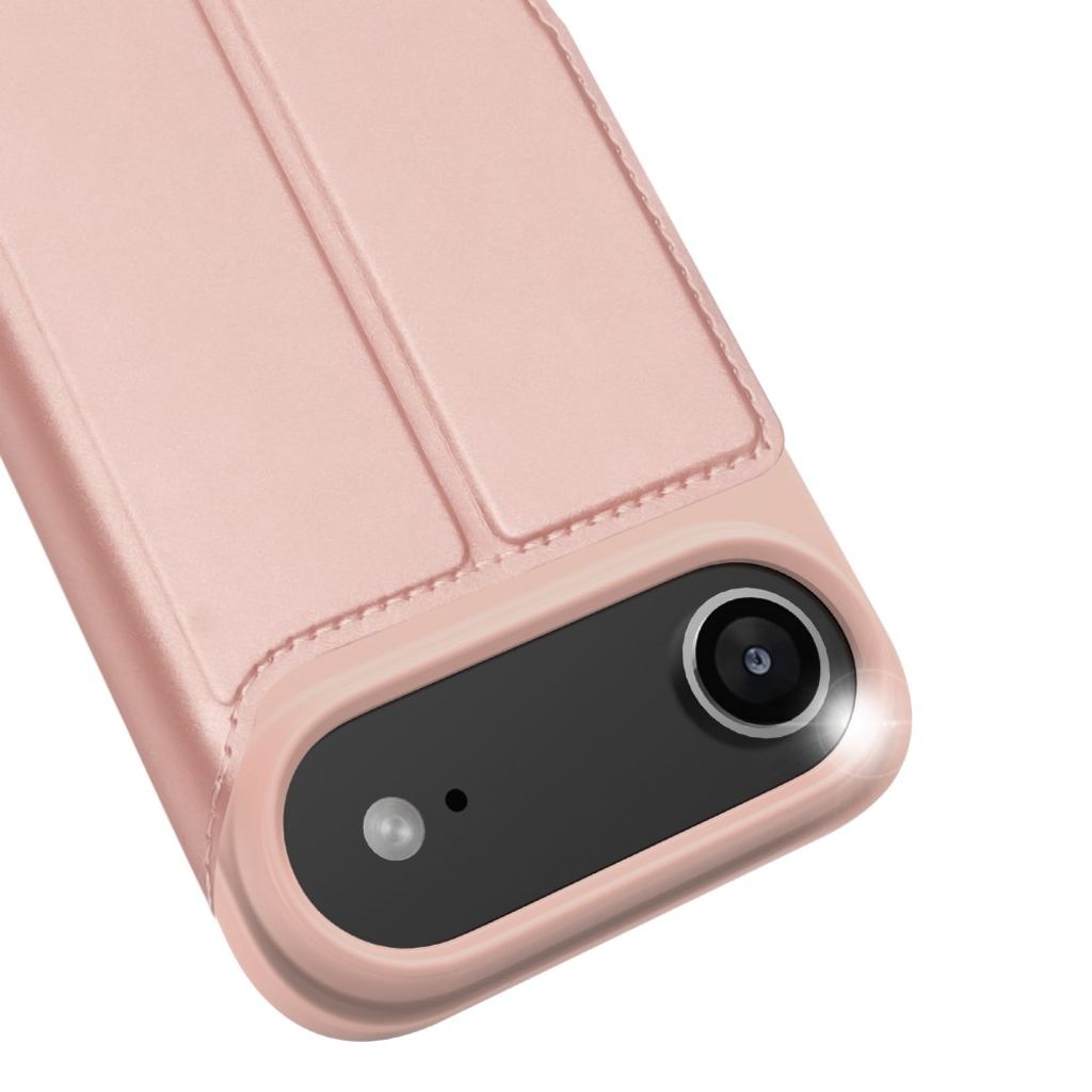 DUX DUCIS iPhone 17 Air Kotelo Jalustalla - Vaaleanpunainen