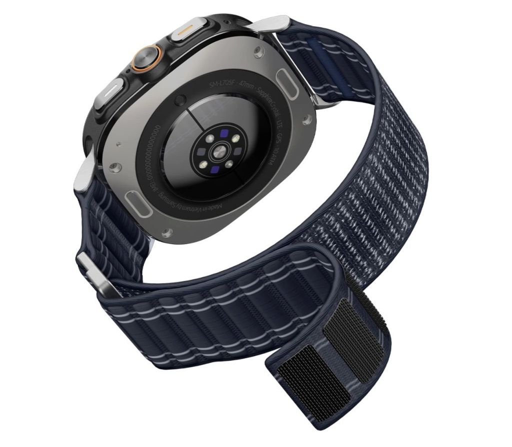 Spigen WBF0 Kellonranneke Samsung Galaxy Watch Ultra 47mm - Tummansininen
