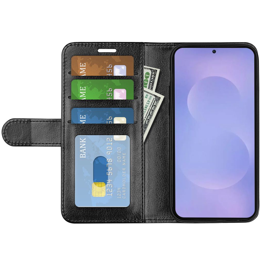 SiGN Lompakkokotelo Samsung Galaxy S26 - Musta