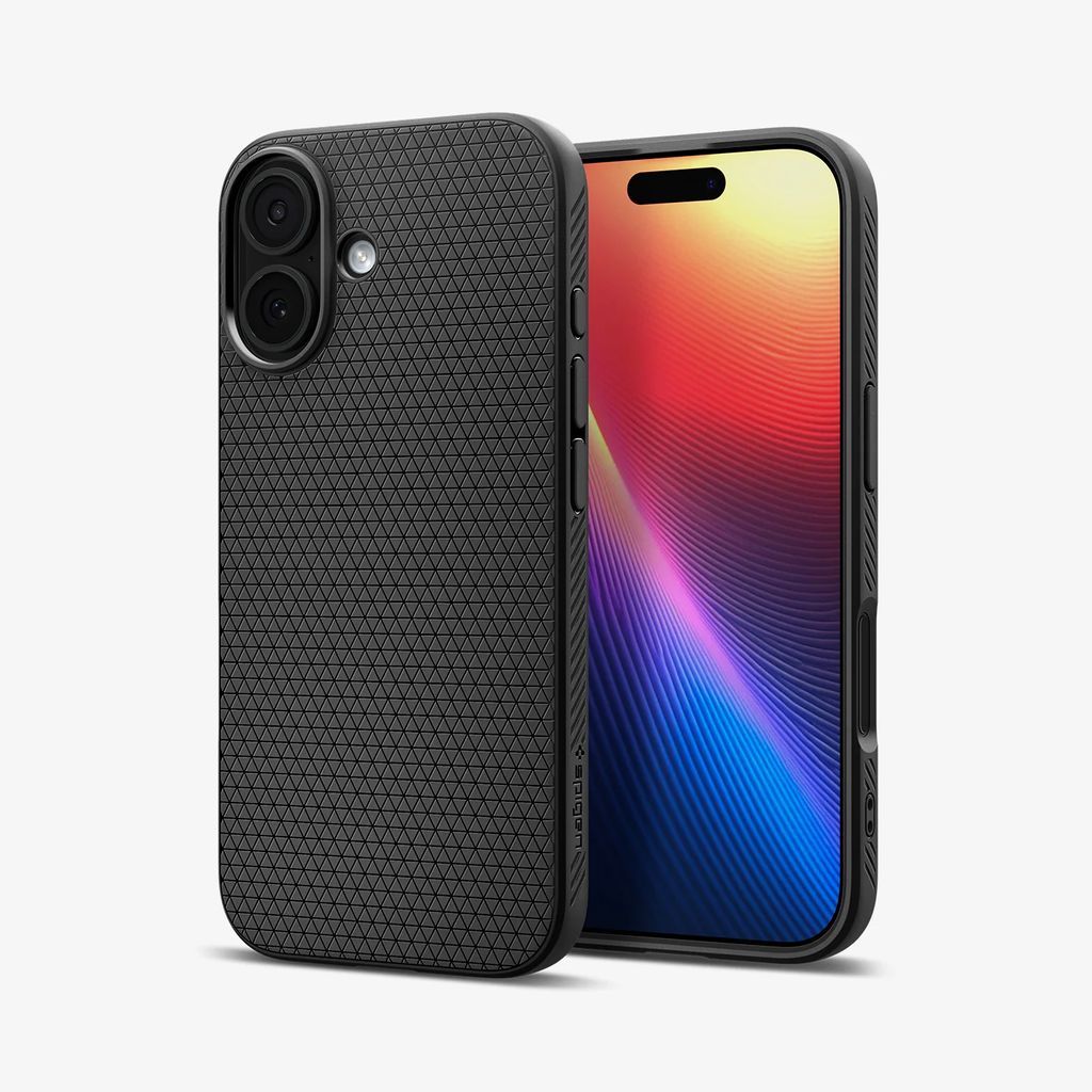 Spigen iPhone 17 Liquid Air Case - Matte Black