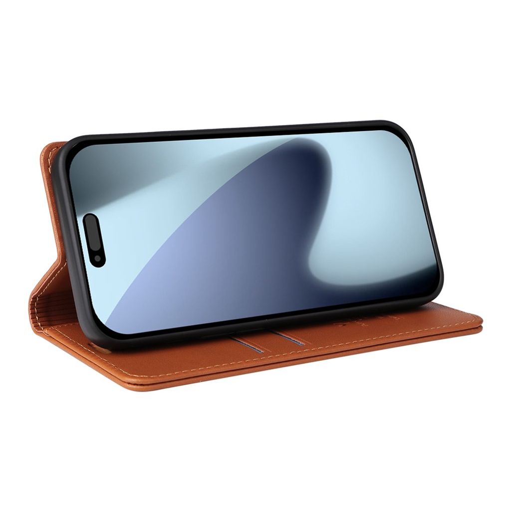 YIKATU iPhone 17 Pro Wallet cover - Brown