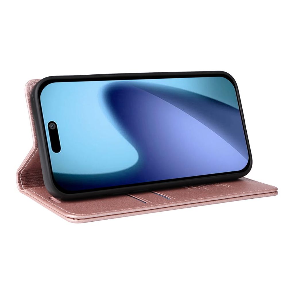 YIKATU iPhone 17 Air Wallet cover - Rose Gold