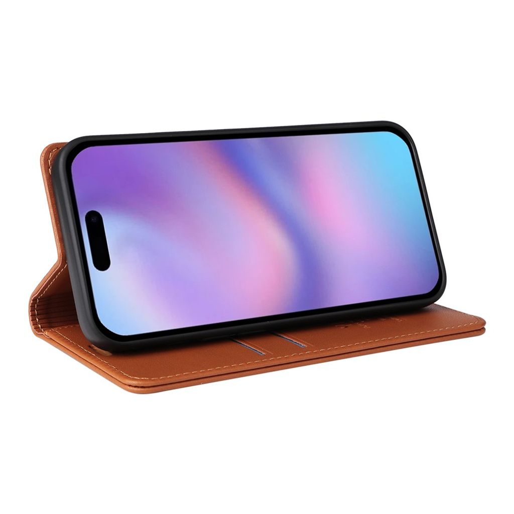 YIKATU iPhone 17 Wallet cover - Brown