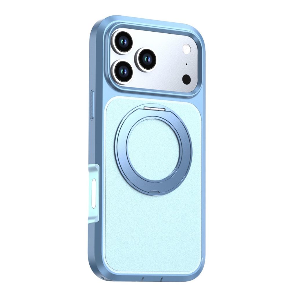 iPhone 18 Pro/17 Pro MagSafe Cover med ringstøtte - Blå