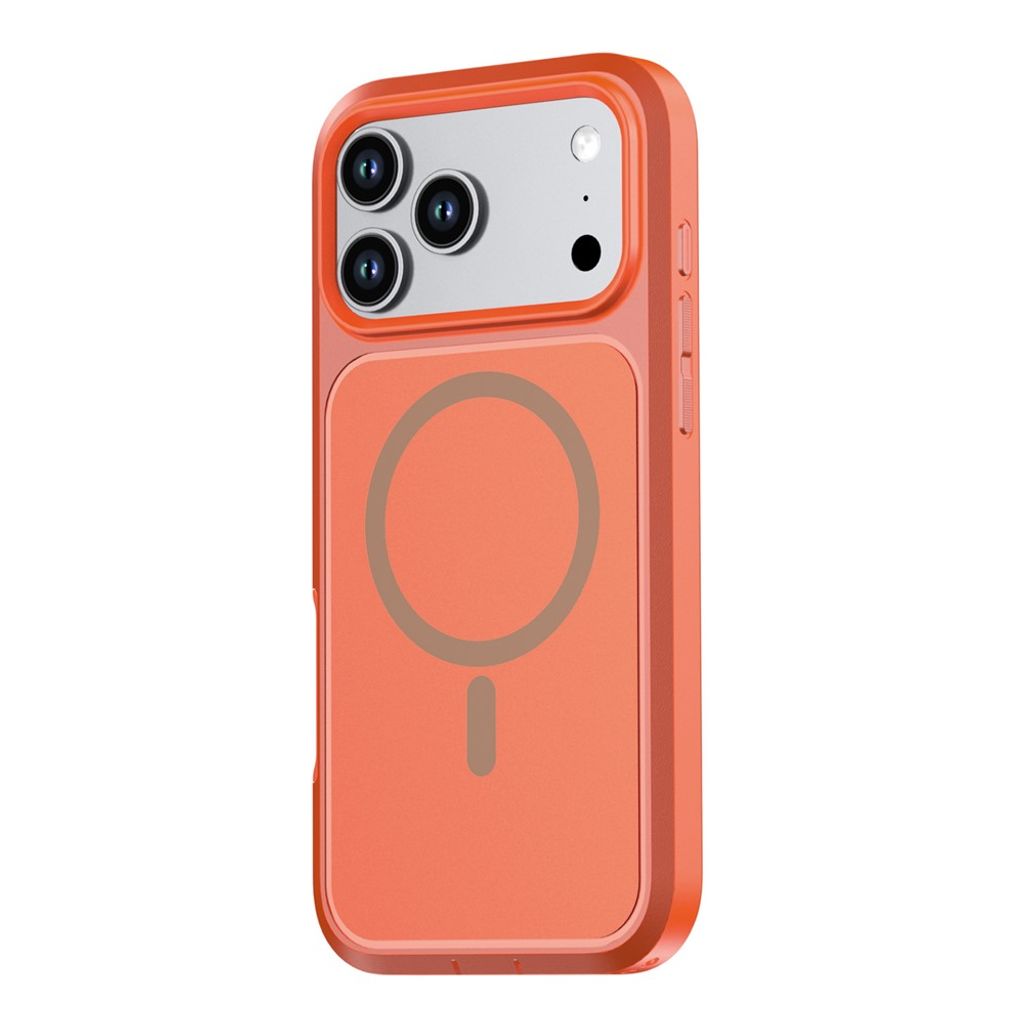 iPhone 18 Pro/17 Pro MagSafe Cover Stødsikkert - Orange