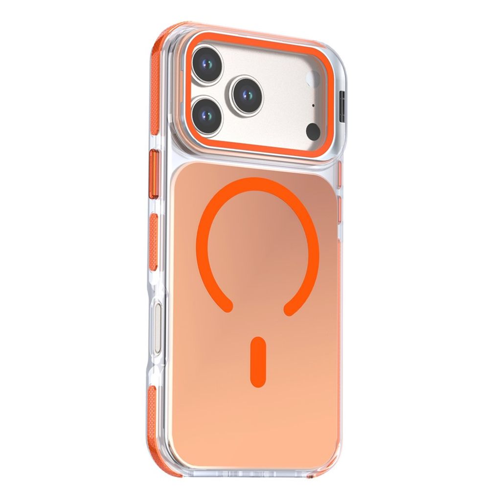 iPhone 18 Pro/17 Pro MagSafe Deksel med støtte - Oransje