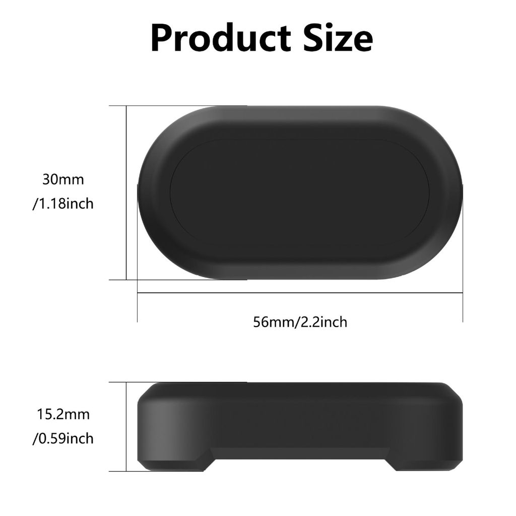 Samsung Galaxy SmartTag2 Magneettinen Vedenpitävä Silikoni Pidike - Musta