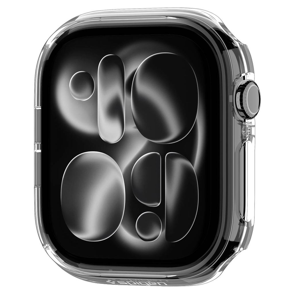 Spigen Thin Fit Cover til Apple Watch 12 (46mm) - Gennemsigtig