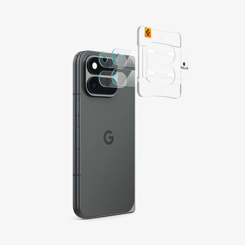Spigen Glas.tR EZ Fit Optik Pro -linssinsuoja 2-pakkaus  Google Pixel 11 Pro Fold:lle