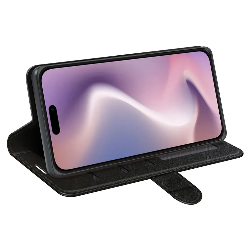 SiGN Lommeboketui for iPhone 17 Pro Max - Svart