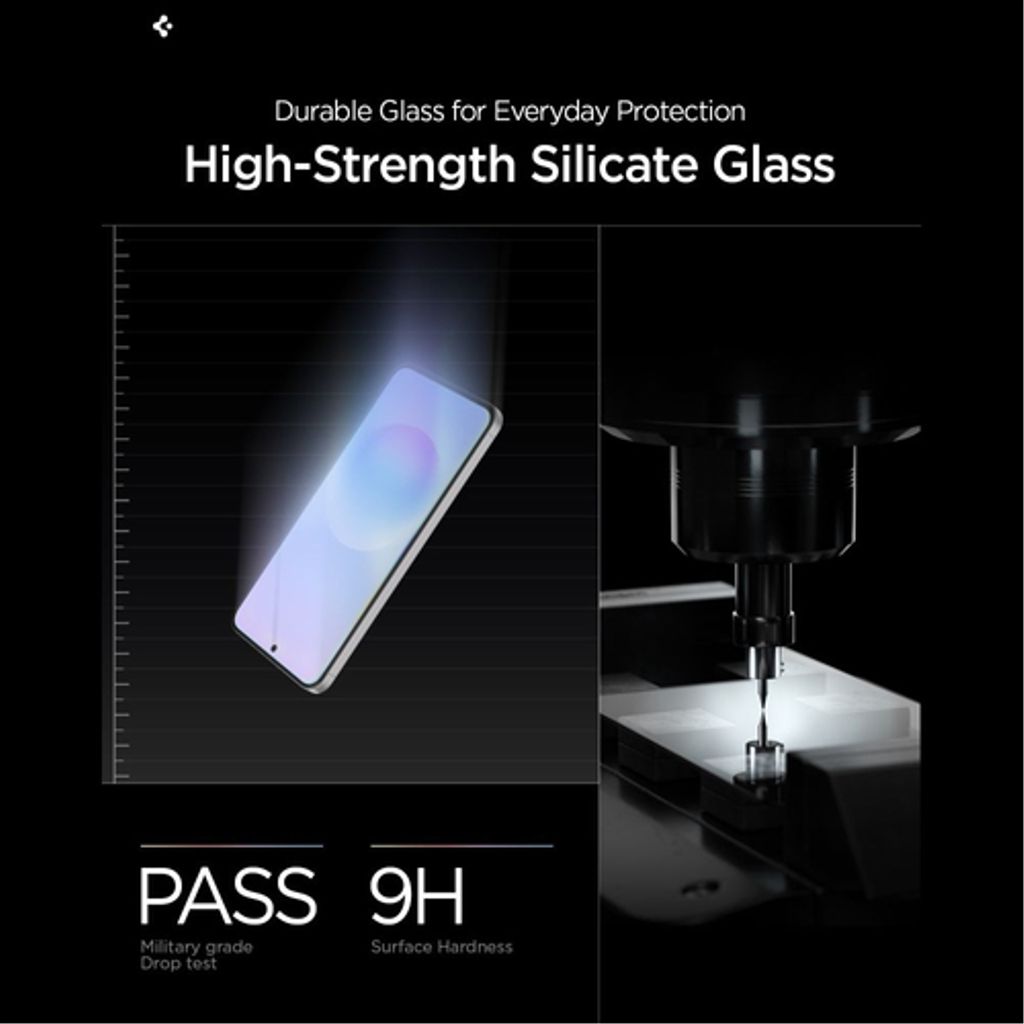 Spigen Glas.tR EZ Fit Pro 2-Pack Skærmbeskyttelse til Samsung Galaxy A57 5G