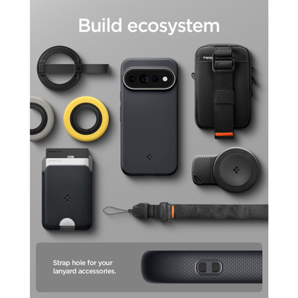 Spigen Nano Pop MagSafe -kuori till Google Pixel 11 Pro - Musta/Harmaa