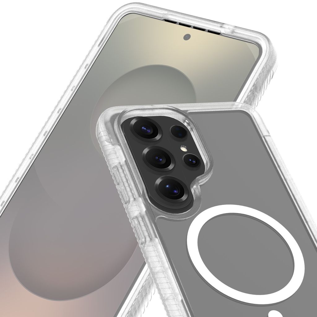 Mobique Samsung Galaxy S26 Ultra Fulddækkende MagSafe-cover - Gennemsigtig