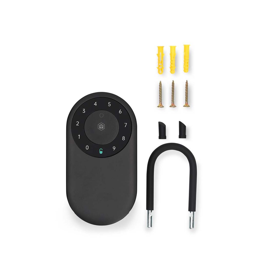 Nedis SmartLife nøkkelskap med Bluetooth og IP65 for utendørs bruk – svart