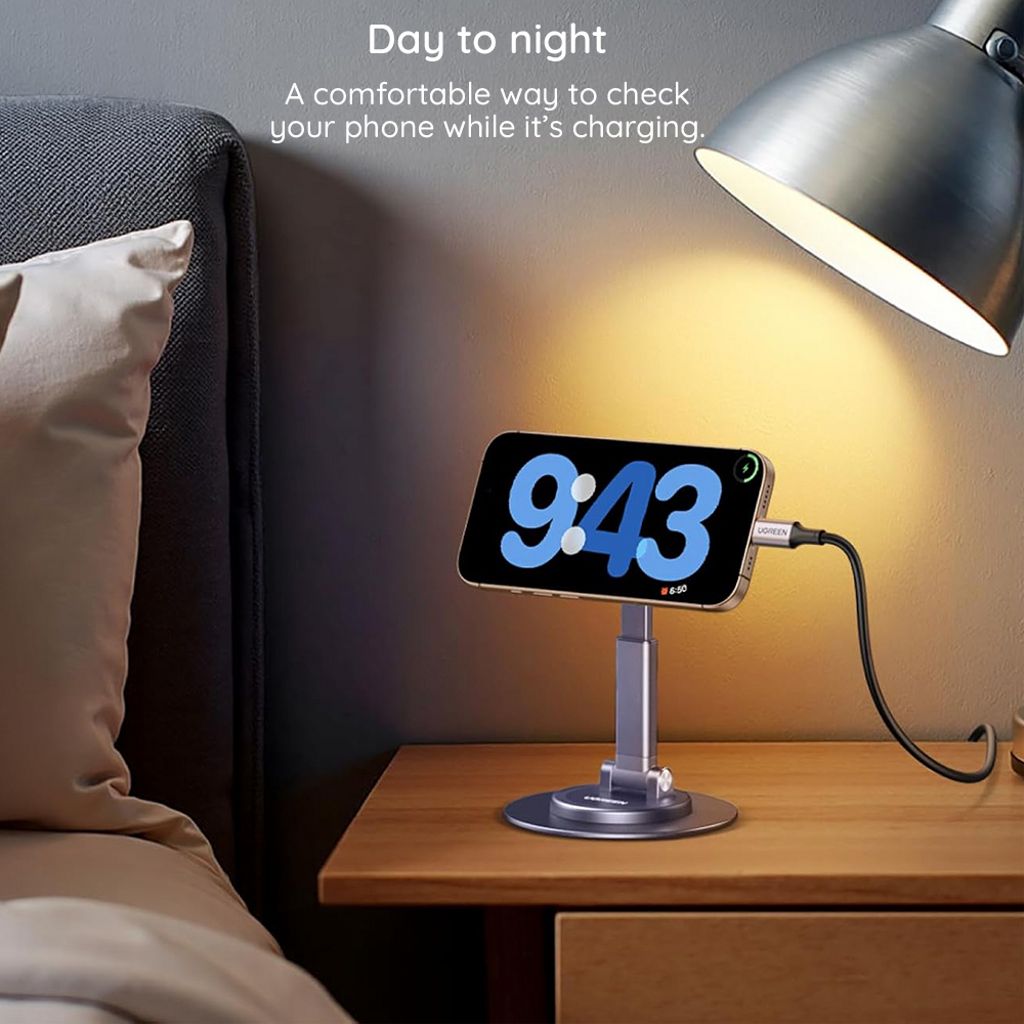 Ugreen LP862 Magnetisk Telefonholder Bord - Grå