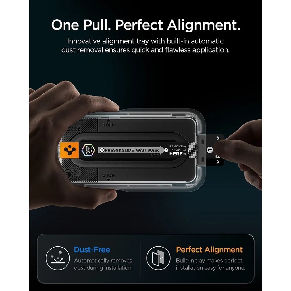 Spigen Glas.tR EZ Fit Pro -näytönsuoja 2-pakkaus  Samsung Galaxy S26 FE:lle
