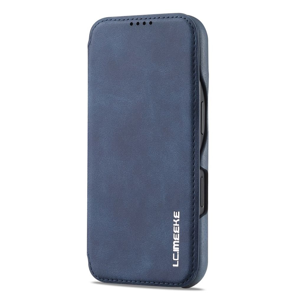 LC.IMEEKE iPhone 16 Cover with Stand - Blue