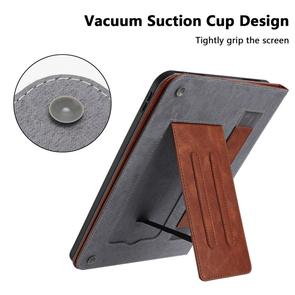 Samsung Galaxy Tab S10 FE Plus Cover with Wallet - Brown