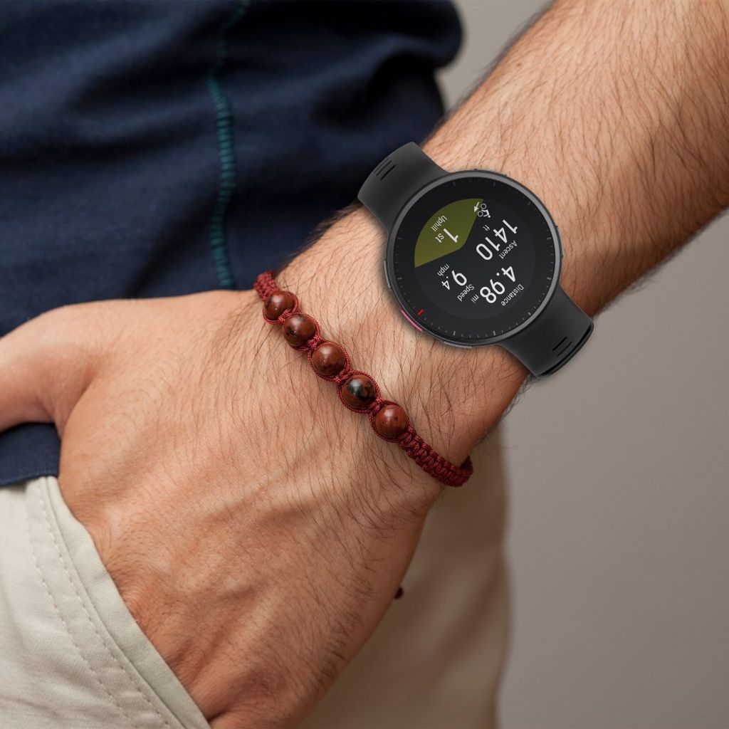 Polar Vantage V2 -silikoniranneke kellolle – musta