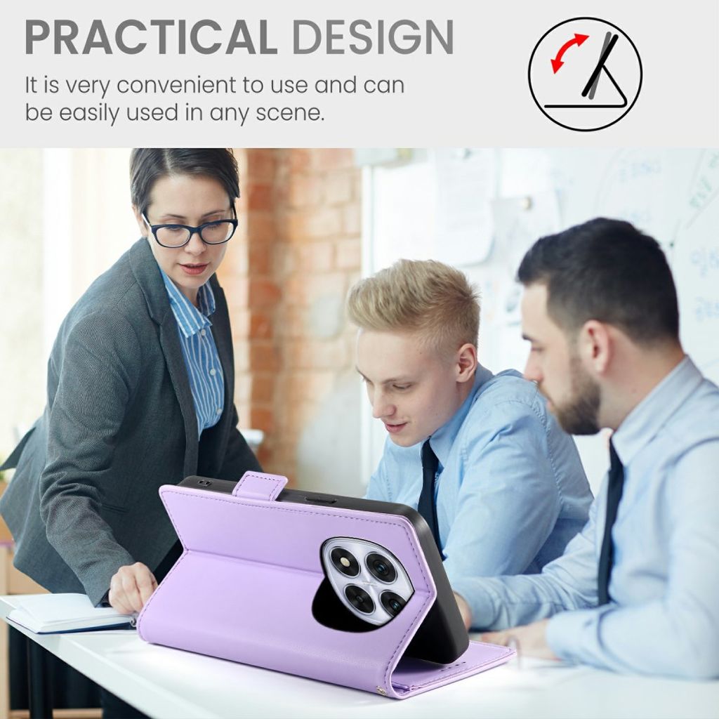 Xiaomi Redmi Note 15 ProPlus 5G Wallet cover - Purple