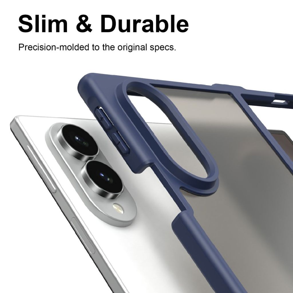 Samsung Galaxy Z Fold8 Matteret Cover - Blå