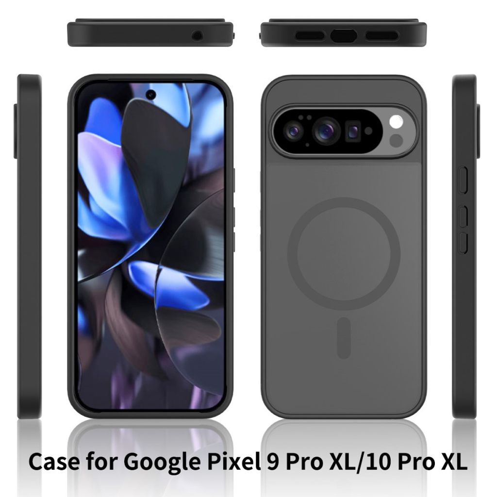 Google Pixel 10 Pro XL Kuori MagSafe - Musta