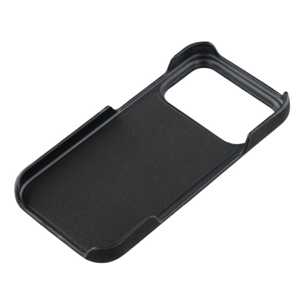 iPhone 18 Pro/17 Pro MagSafe Deksel i PU-skinn - Svart
