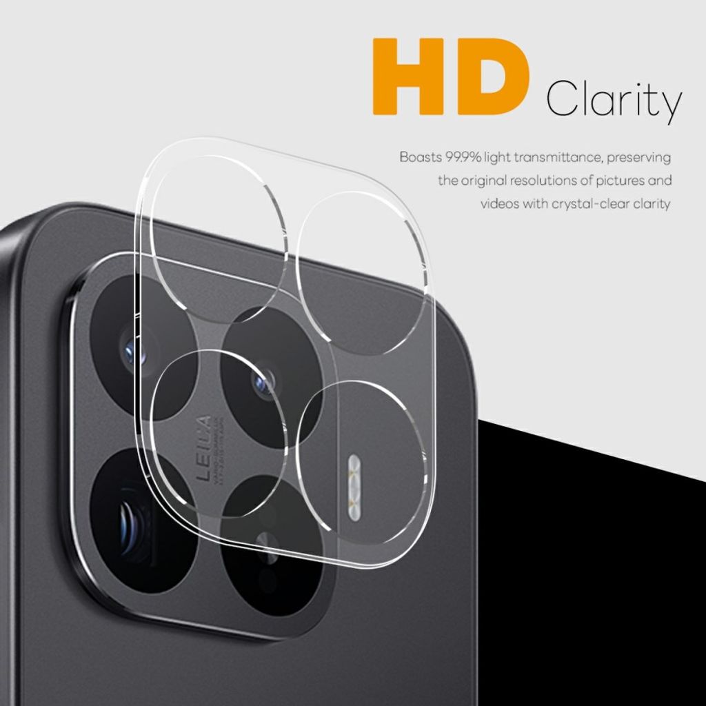 NORTHJO Xiaomi 17T -linssinsuoja karkaistusta lasista 3D