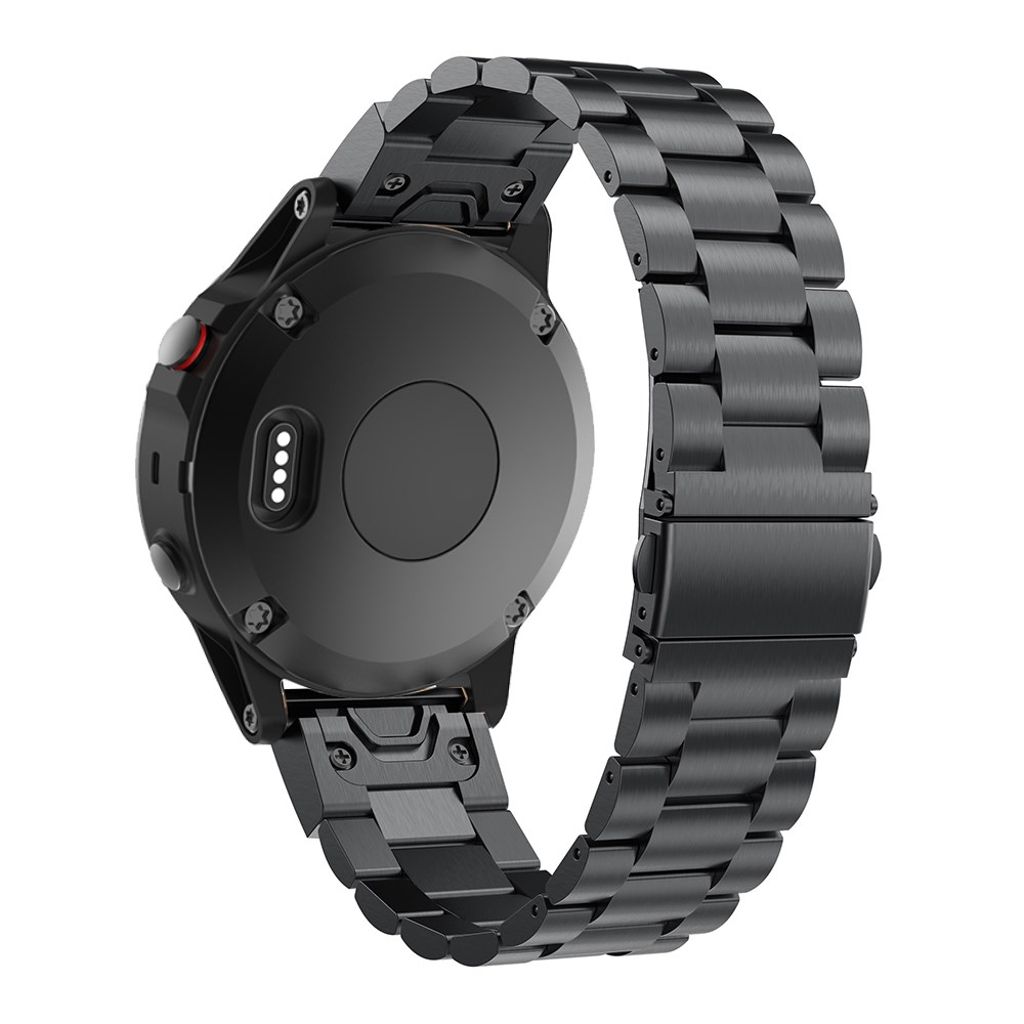 Garmin Fenix ​​​​5X Stainless Steel Watch Strap - Black
