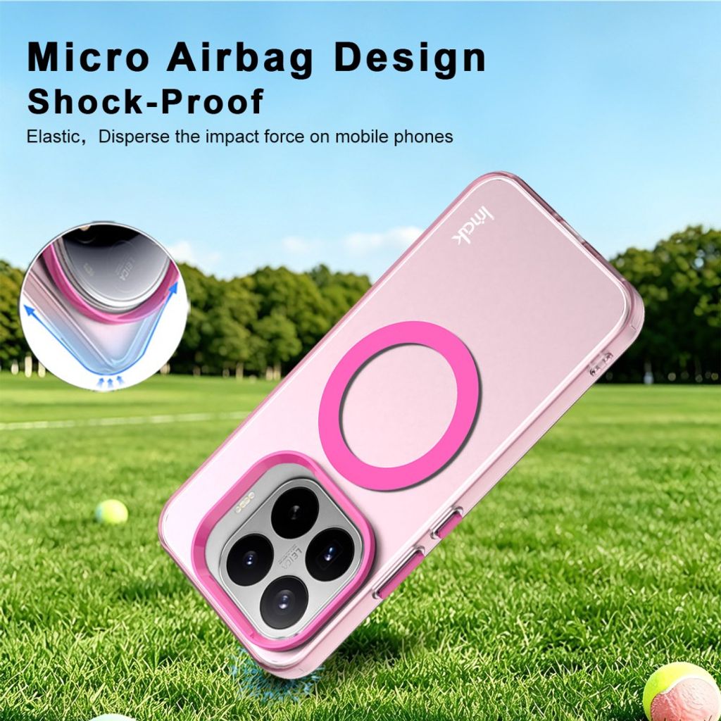 IMAK Xiaomi 17T MagSafe Deksel - Rosa