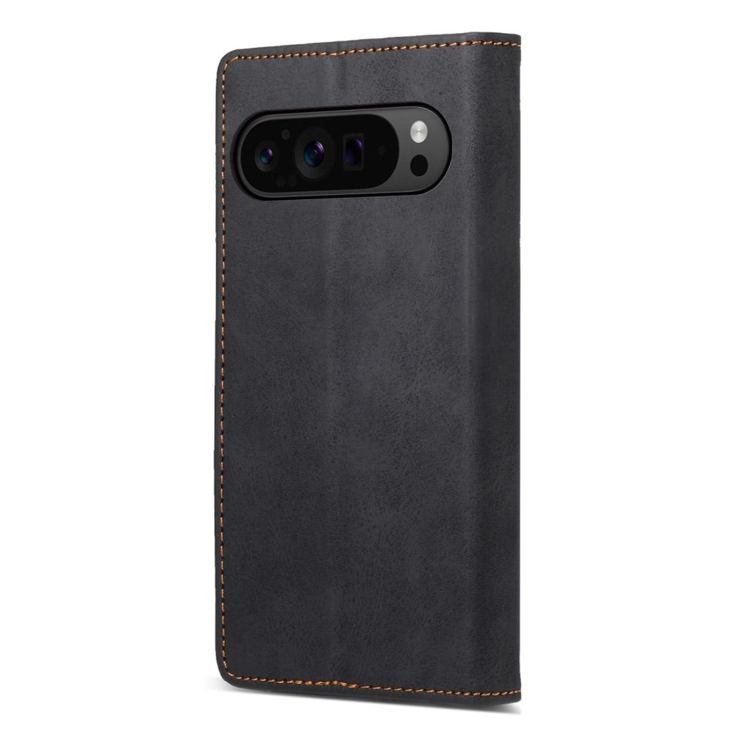 Google Pixel 11 / 11 Pro Plånboksfodral i PU-läder - Svart
