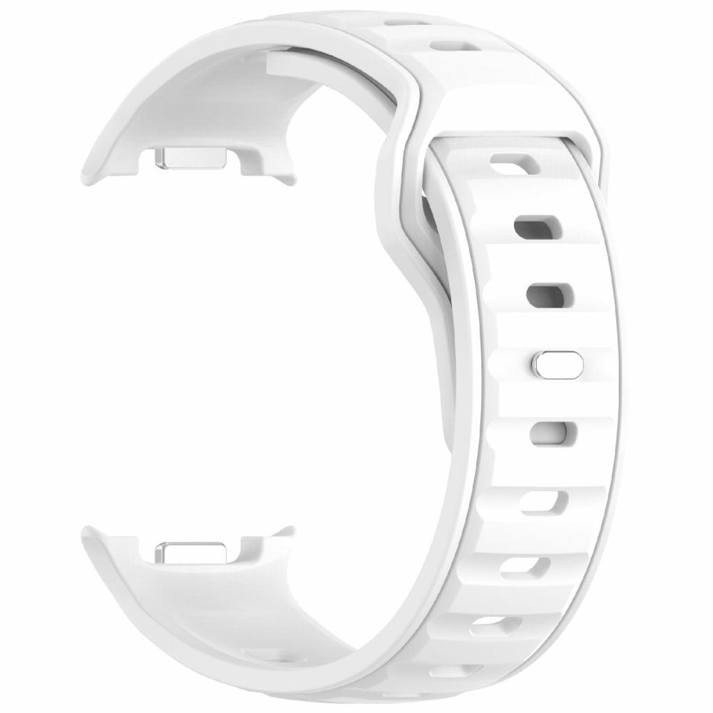 Samsung Galaxy Watch8 40 mm jne. Kellonranneke, Silikoni - valkoinen