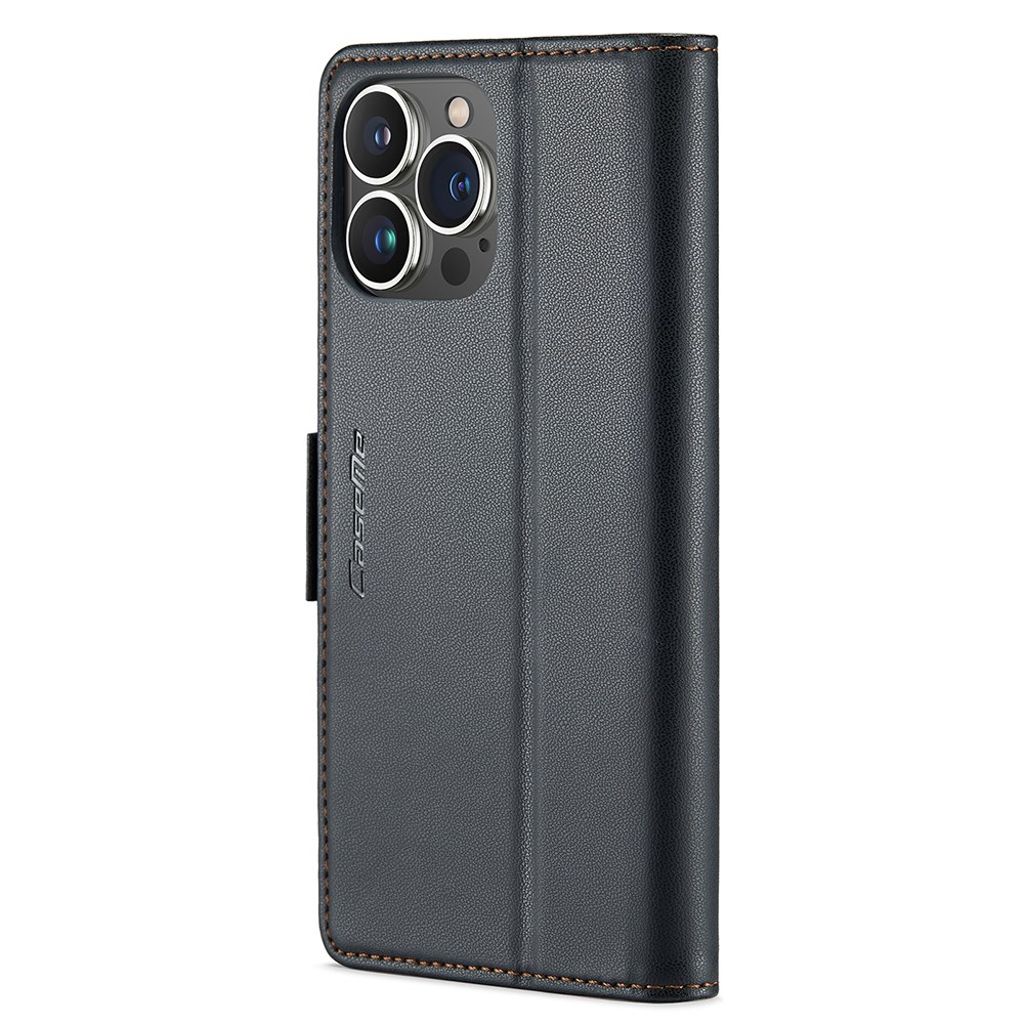 CASEME iPhone 15 Pro Max Kotelo Korttipaikka - Musta