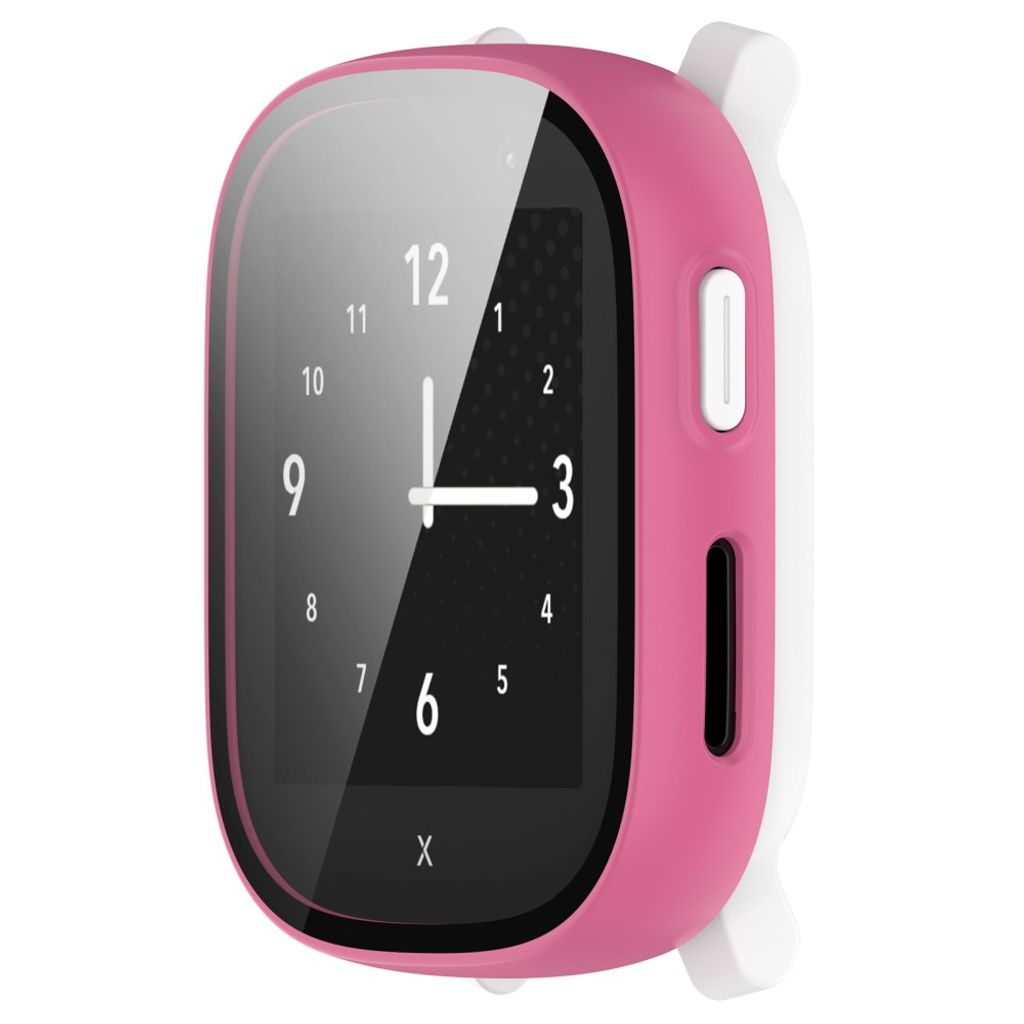 Xplora X6 Play Klokkedeksel med Herdet Glass Skjermbeskytter – Rosa