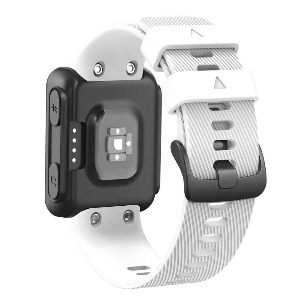Garmin Forerunner 35 / 30 Klokkereim med Svart Spenne - Hvit