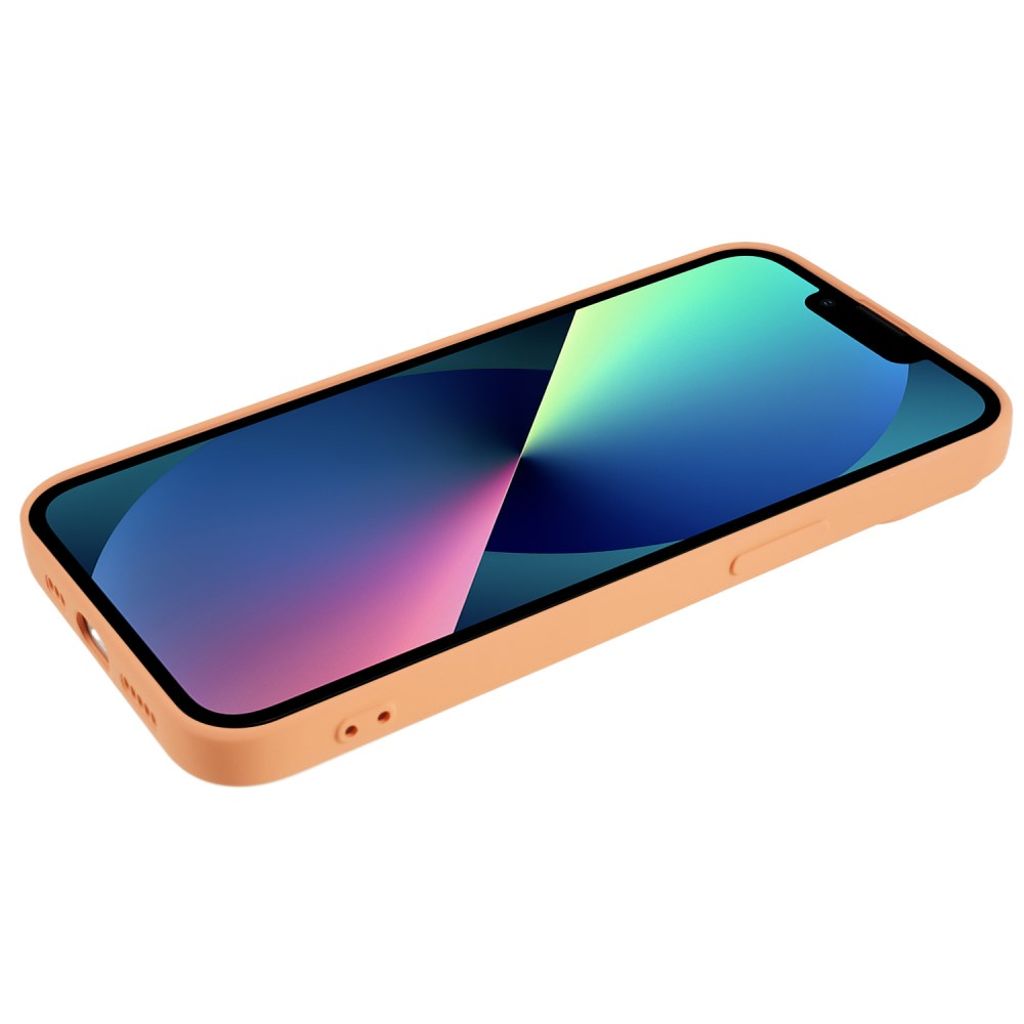 iPhone 13 mini Skal TPU Fiberfoder – Orange