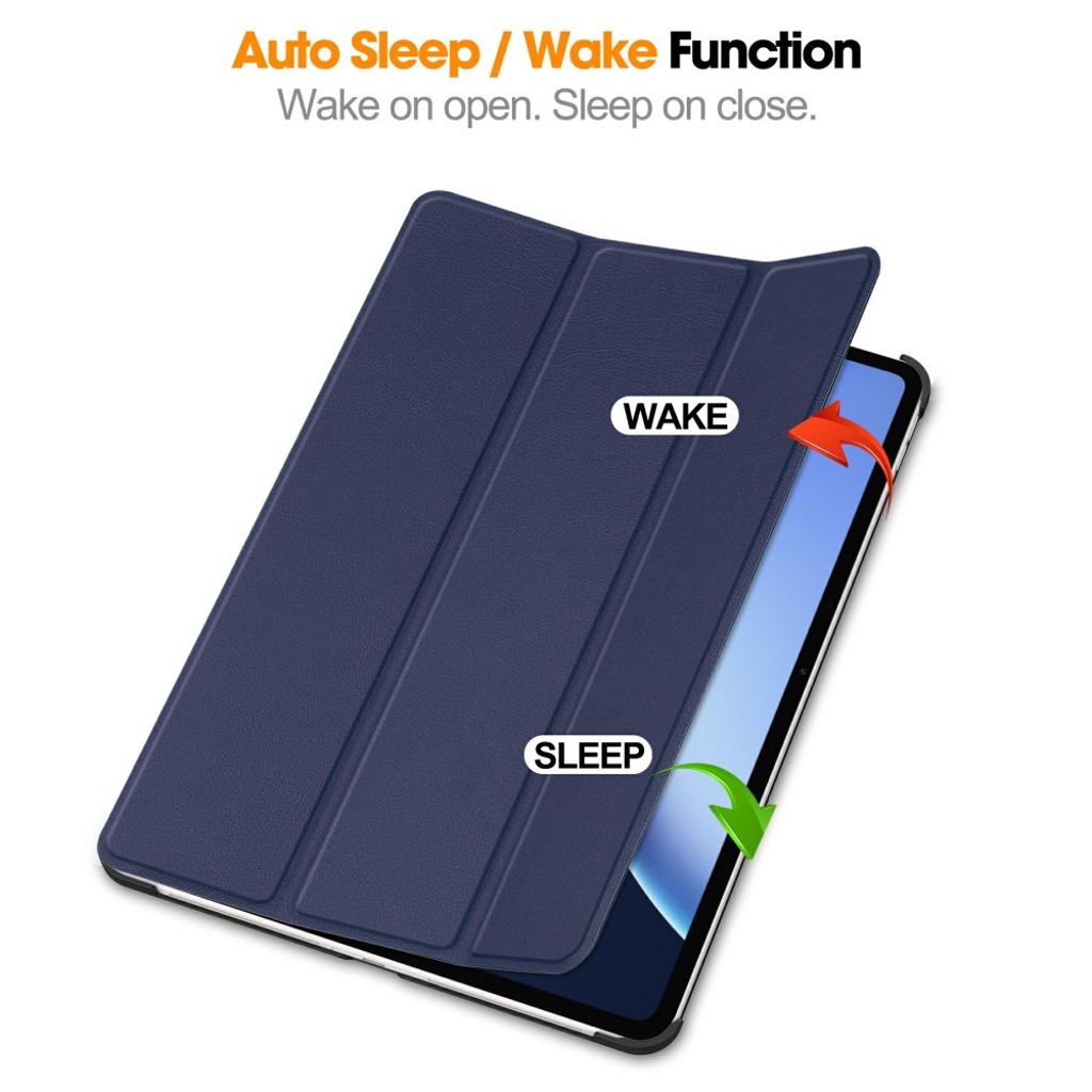 OnePlus Pad 3 / Pad 2 Pro / Oppo Pad 4 Pro Cover with Stand - Blue