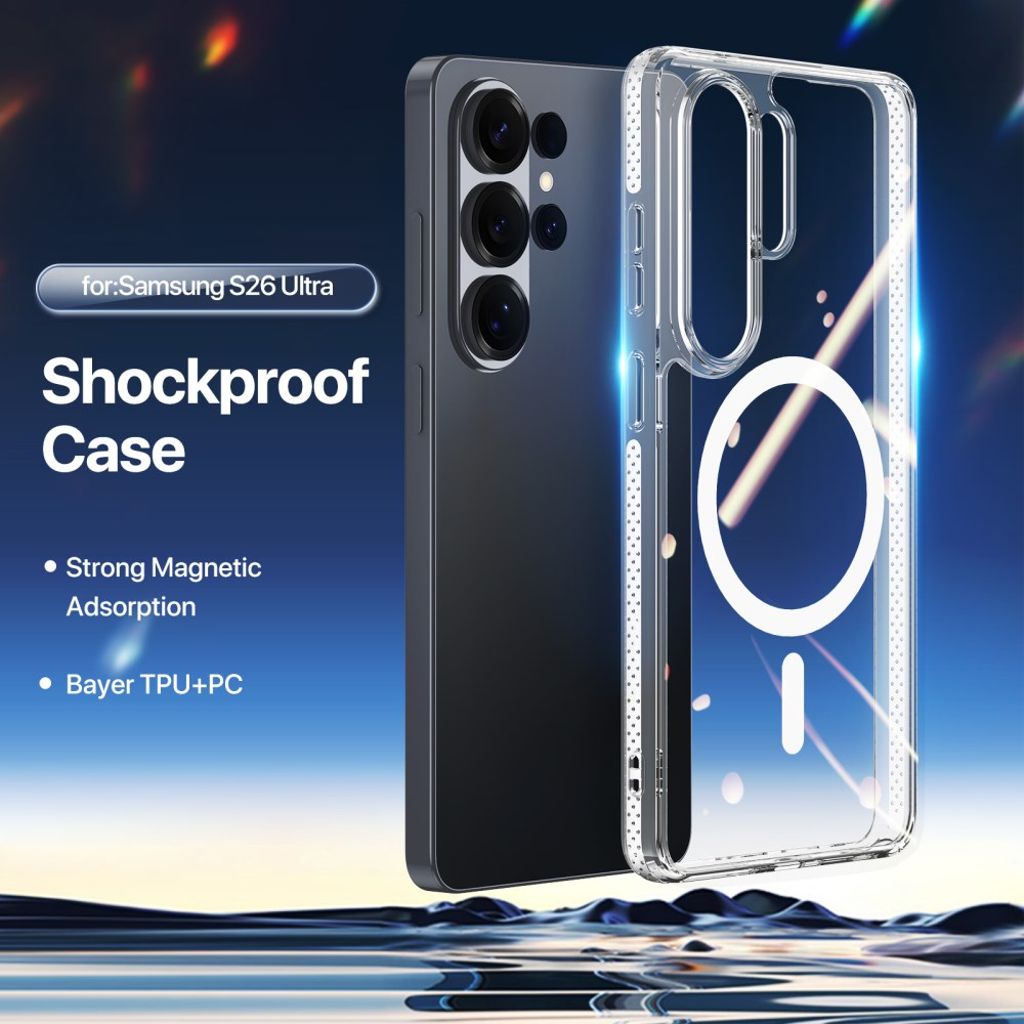 DUX DUCIS Samsung Galaxy S26 Ultra MagSafe Cover – Gennemsigtig
