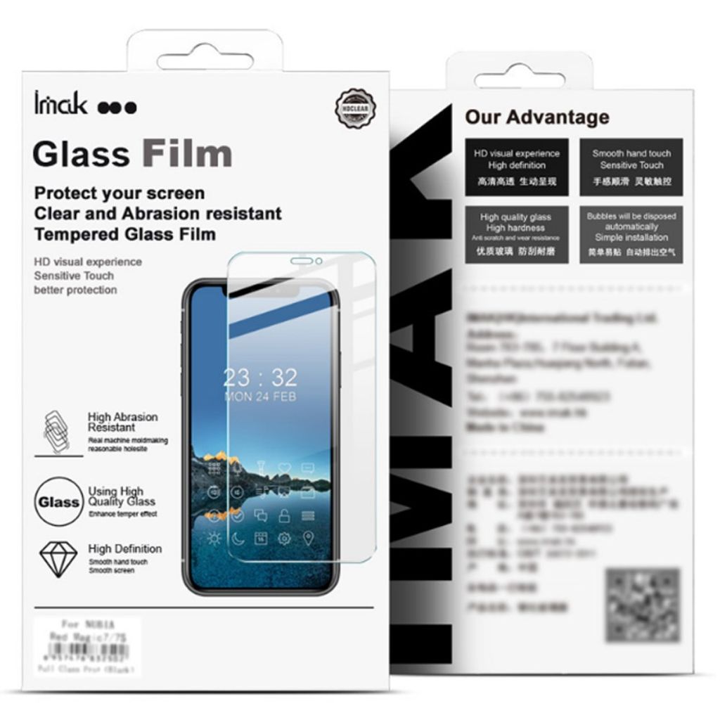 IMAK Samsung Galaxy Z Flip8/Flip7 Skärmskydd för Yttre Skärm + Linsskydd